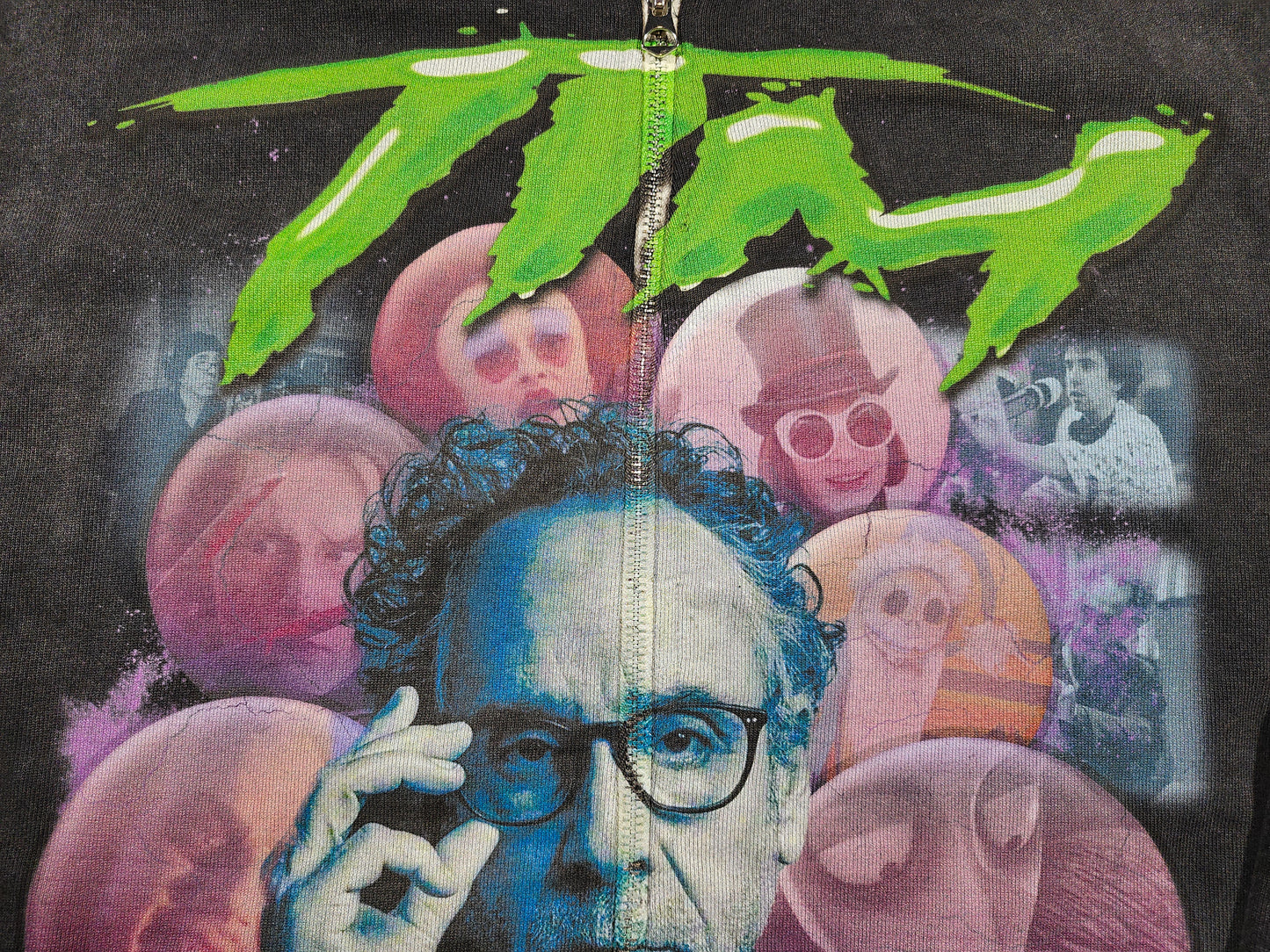 Tim Burton Filmography Full Zip Hoodie