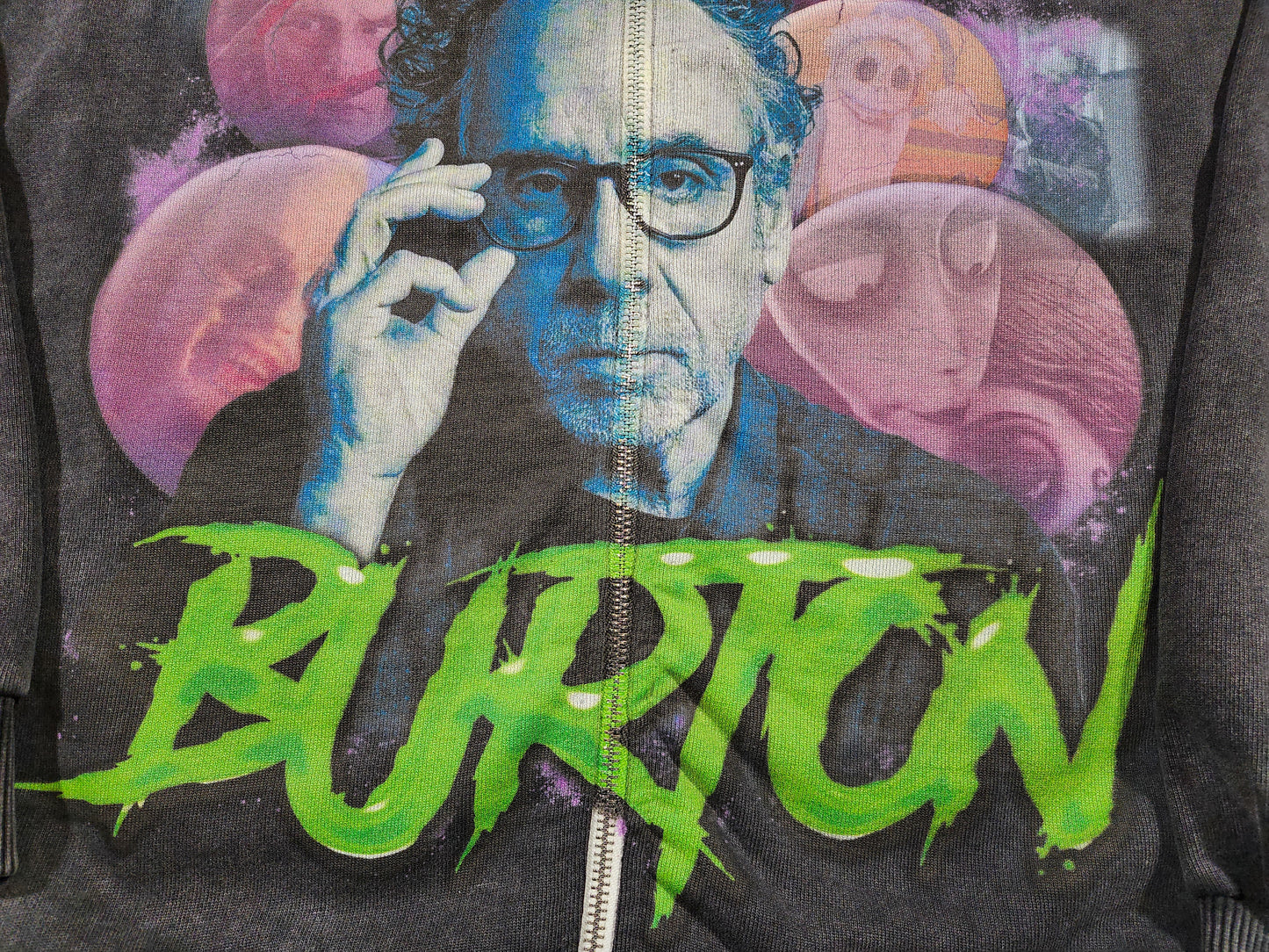 Tim Burton Filmography Full Zip Hoodie