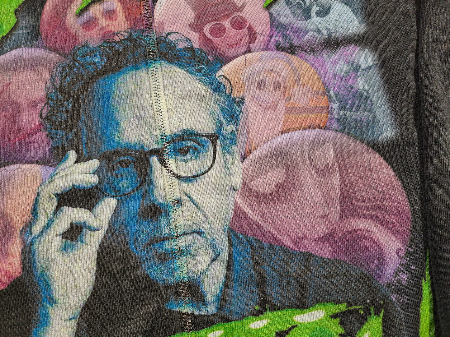 Tim Burton Filmography Full Zip Hoodie