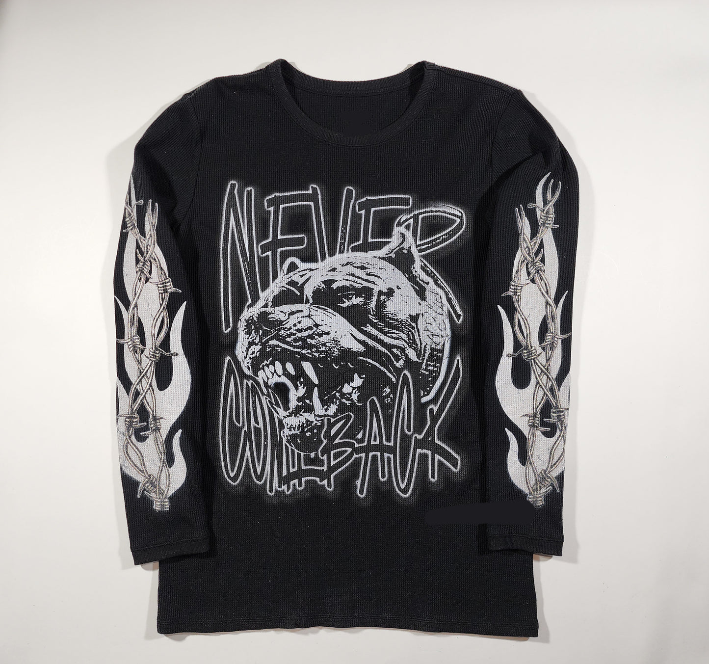 "Never Comeback" Thermal Shirt