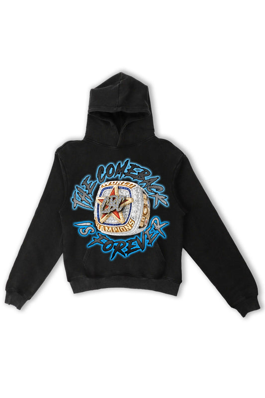 The Comeback is Forever (Hoodie) Baby Blue Colorway